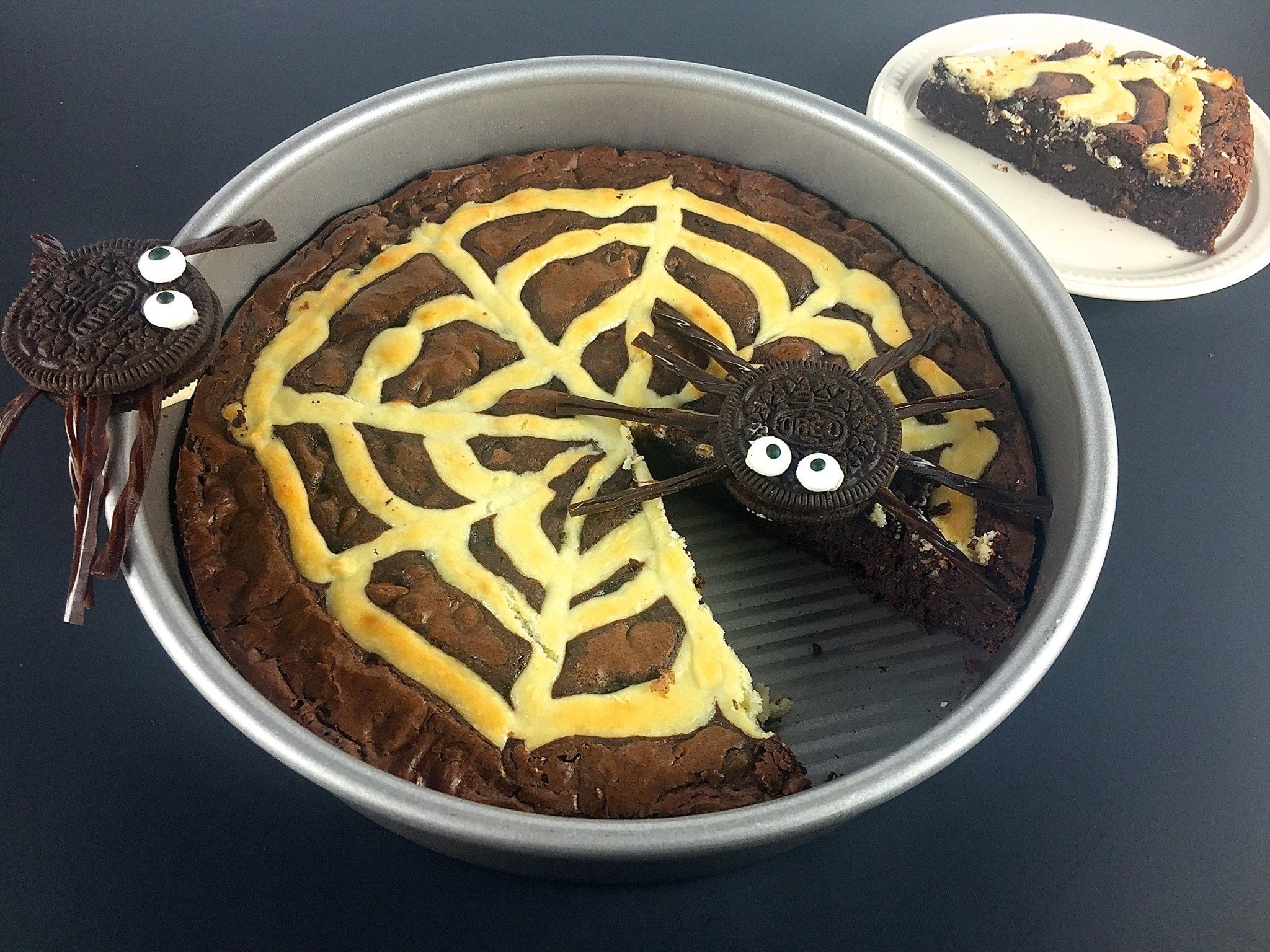 spider brownies